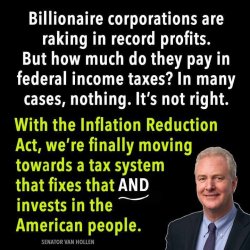 Senator Van Hollen on the Inflation Reduction Act Meme Template