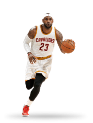 Lebron James running transparency Meme Template