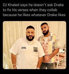 DJ Khaled and Drake verses Meme Template
