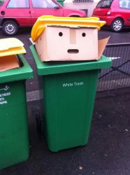 donald trump, white trash Meme Template