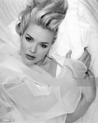 Kim Wilde black & white Meme Template