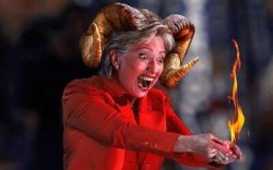 Devil Hillary Meme Template