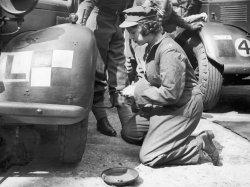 Queen Elizabeth II WWII mechanic ambulance driver Meme Template