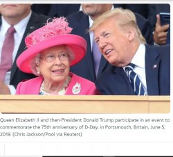 Queen Elizabeth confronts Bullshit Meme Template
