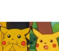 oh no pikachu Meme Template
