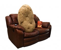 Couch potato Meme Template