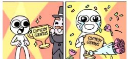 Comedy Genius Meme Template