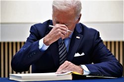 Biden's fake condolence message Meme Template