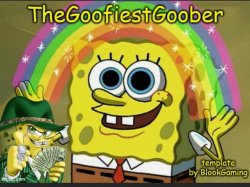 TheGoofiestGoober Announcement Template V3 Meme Template