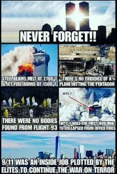 9/11 IS AN JEWISH JOB Meme Template