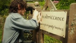 Bilbo's party sign Meme Template