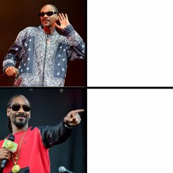 Snoop Dogg Drake Meme Meme Template