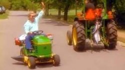 George Jones Tractor Meme Template