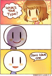 What's your type? Meme Template