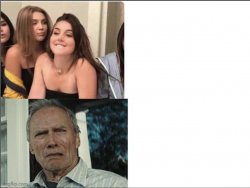 horny eastwood Meme Template