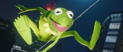 Spider kermit Meme Template