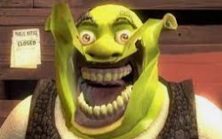 Cursed Shrek Meme Template