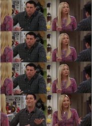 Phoebe Teaching Reversed Meme Template