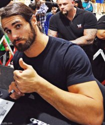 Seth Rollins thumbs up Meme Template