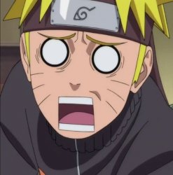 Naruto Shocked Meme Template