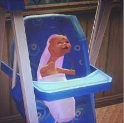 baby sim Meme Template