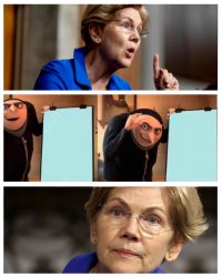 Liz Warren Hypocrisy Meme Template