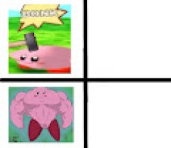 Kirby no yes Meme Template
