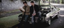 Sam and Dean Winchester Impala Meme Template