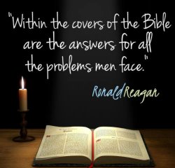 Ronald Reagan quote Bible Christianity Meme Template