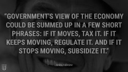 Ronald Reagan quote economy government Meme Template
