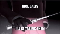 nice balls ill be taking them still image Meme Template