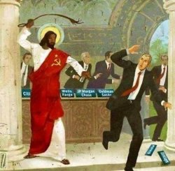 Soviet Jesus Meme Template