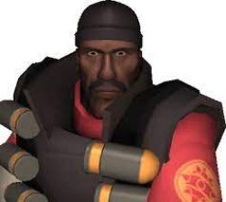 CURSED DEMOMAN Meme Template