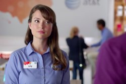 LILY FROM AT&T, BLANK Meme Template