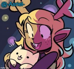 Asriel's Noelle temp Meme Template