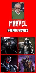 Marvel Superhero Horror Movies Villains Meme Template
