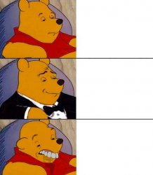 Winnie the poh (3 states) Meme Template