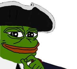 American Revolutionary Pepe Meme Template