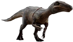 Baryonyx with a robotic arm Meme Template