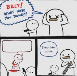 Billy! Meme Template