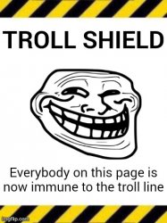 Troll shield Meme Template