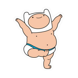 Adventure Time Buff Baby Meme Template
