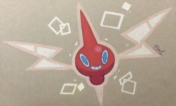 -the_crimson_rotom- announcement temp Meme Template