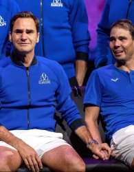 Federer Nadal crying Meme Template