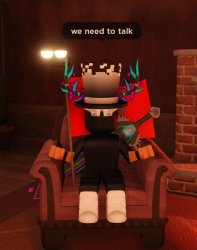 Alex Gjoka we need to talk Meme Template