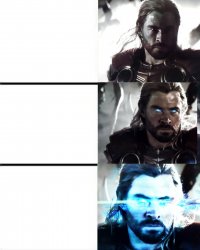 Thor Charging Up Meme Template