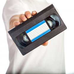 VHS tape Meme Template