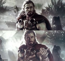 Thor Challenge Meme Template