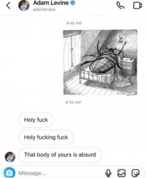 Your body is absurd Meme Template