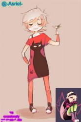 Asriel's Roxy Lalonde temp Meme Template